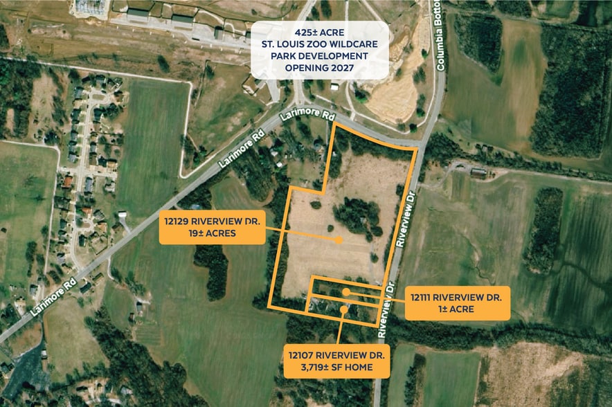 12129 Riverview Dr, Saint Louis, MO for sale - Aerial - Image 1 of 25