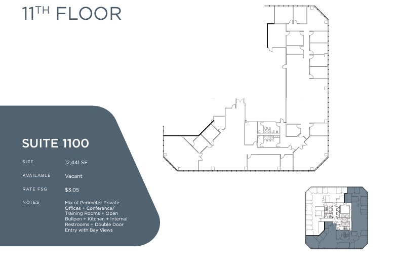 401 W A St, San Diego, CA for lease Floor Plan- Image 1 of 1