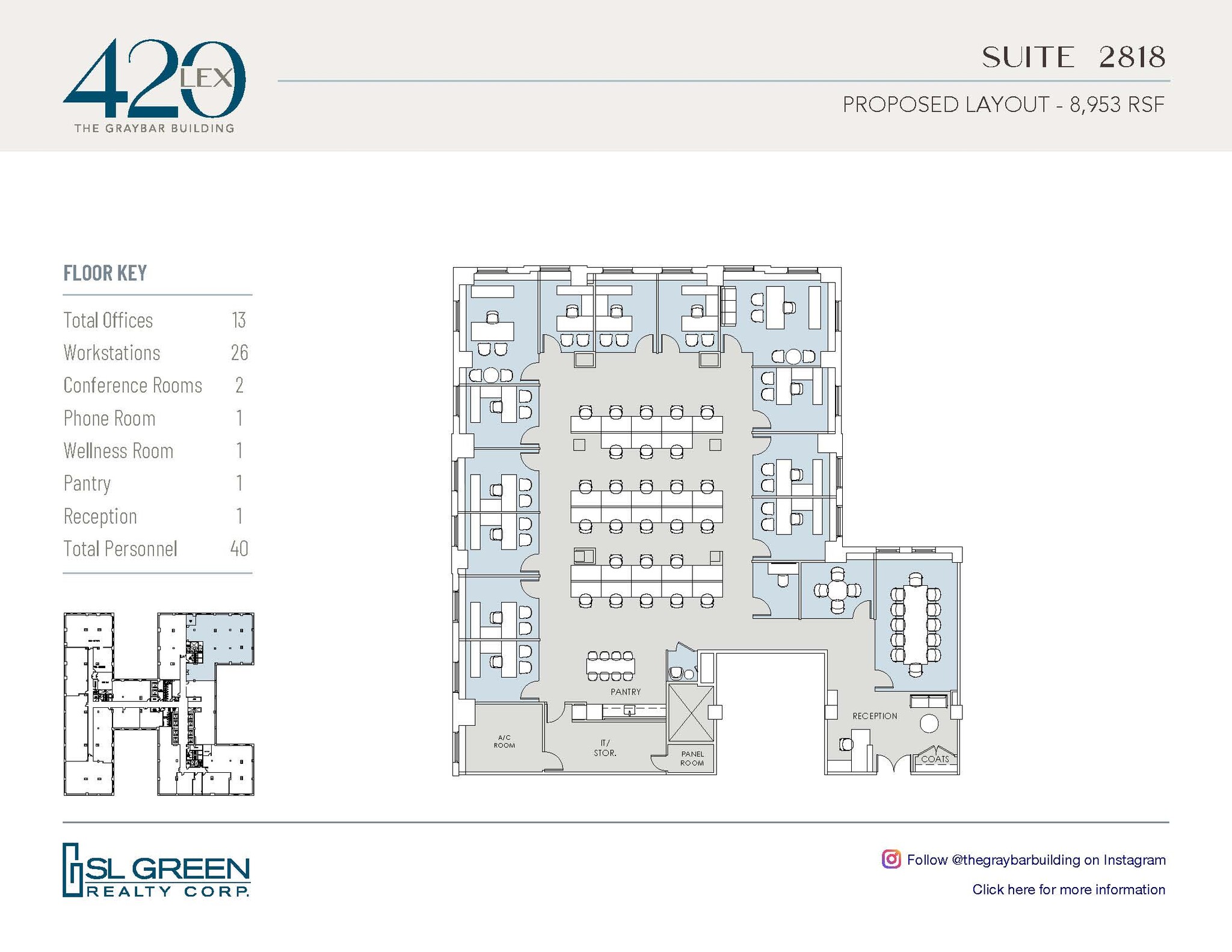 420 Lexington Ave, New York, NY for lease Floor Plan- Image 1 of 2