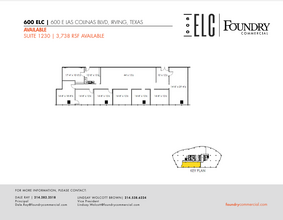 600 E Las Colinas Blvd, Irving, TX for lease Floor Plan- Image 1 of 1