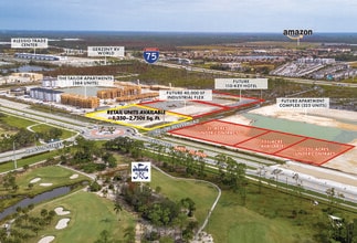 Ortiz Ave, Fort Myers, FL - AERIAL  map view