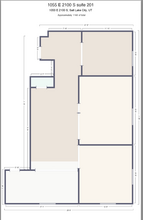 1055 E 2100 S, Salt Lake City, UT for lease Floor Plan- Image 1 of 17