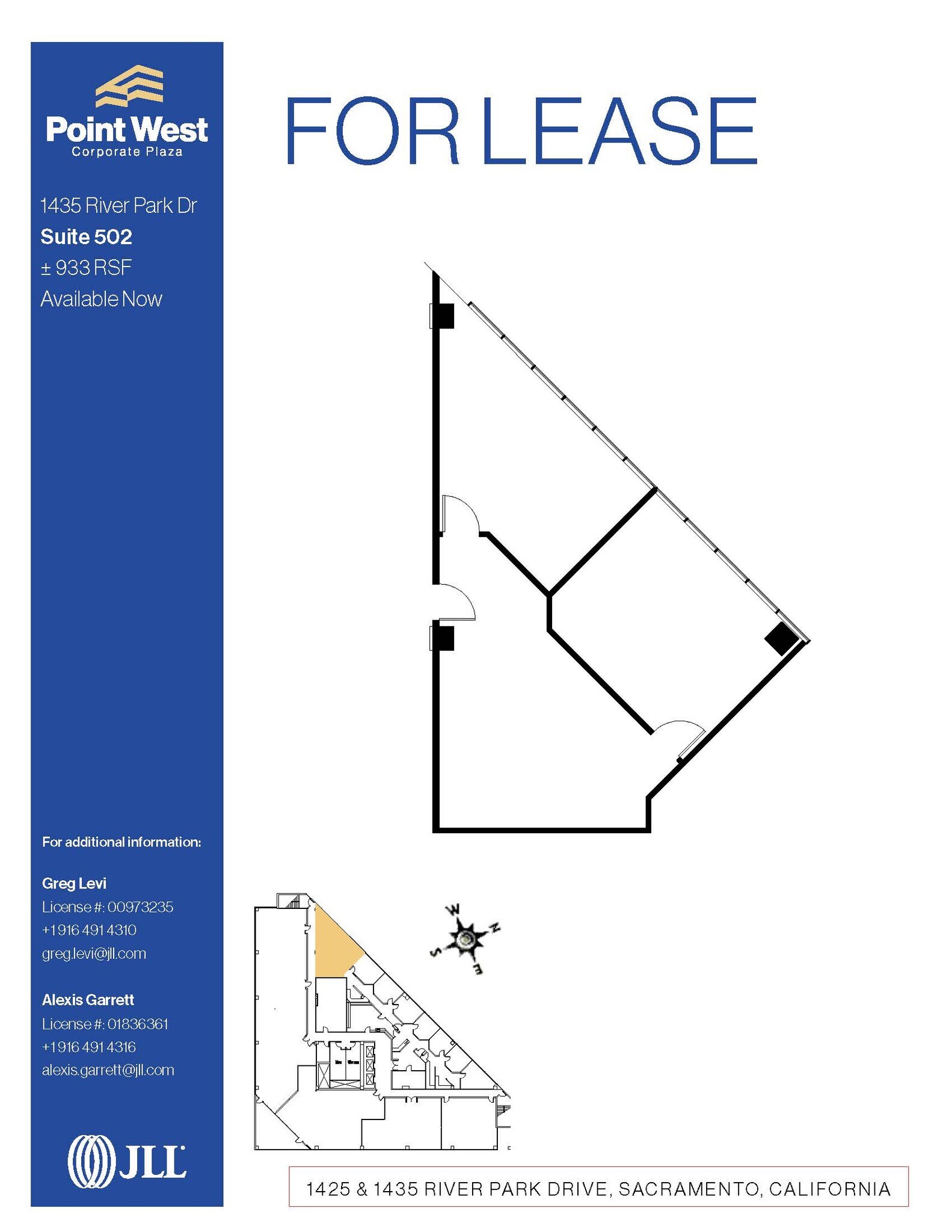 1435 River Park Dr, Sacramento, CA for lease Floor Plan- Image 1 of 1