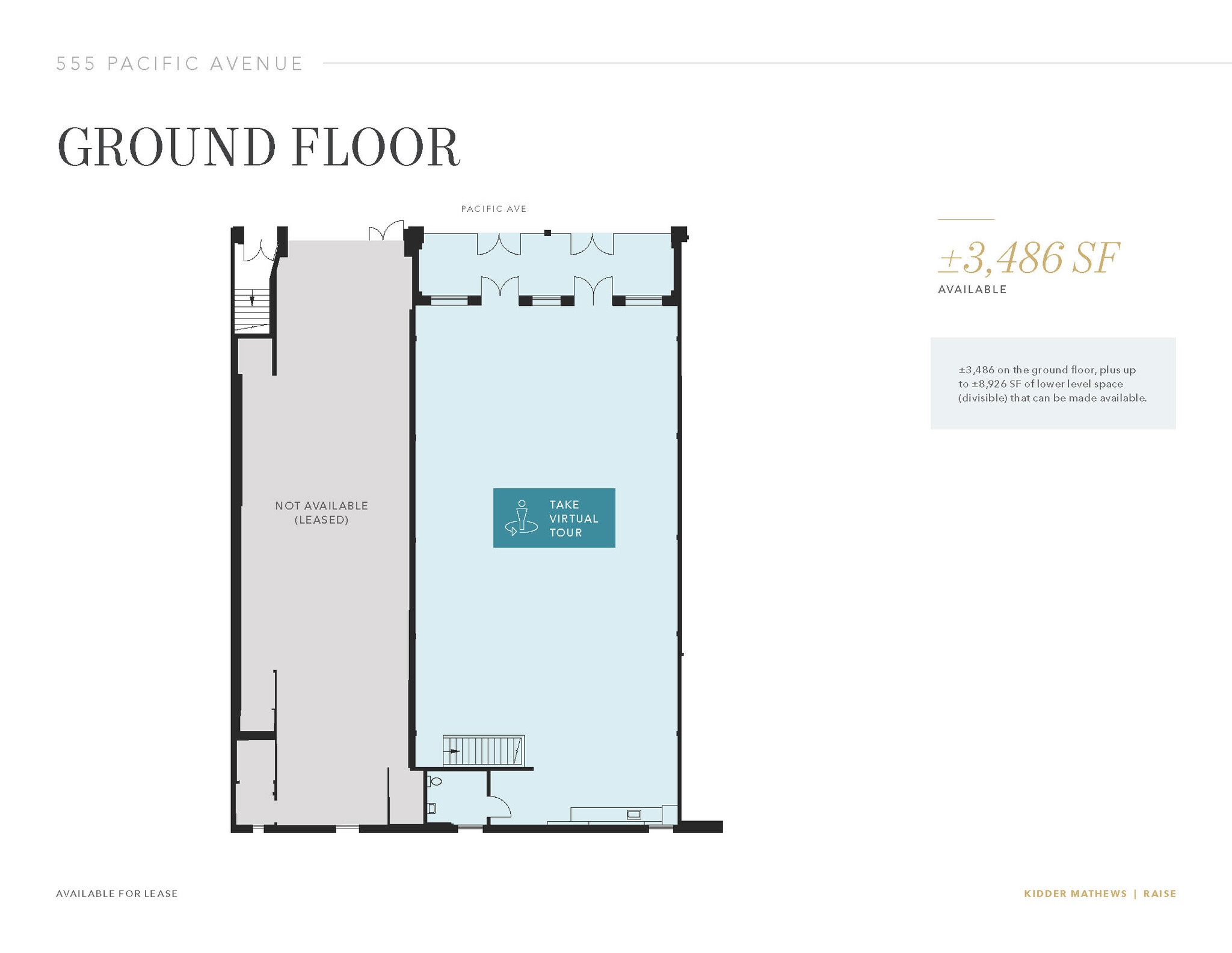 545-559 Pacific Ave, San Francisco, CA for lease Floor Plan- Image 1 of 1