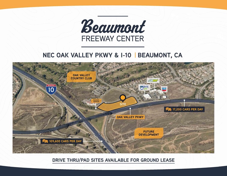 Oak Valley Pkwy, Beaumont, CA for lease - Building Photo - Image 1 of 5