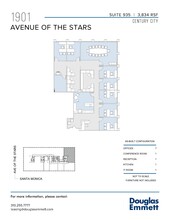 1901 Avenue of the Stars, Los Angeles, CA for lease Floor Plan- Image 1 of 1