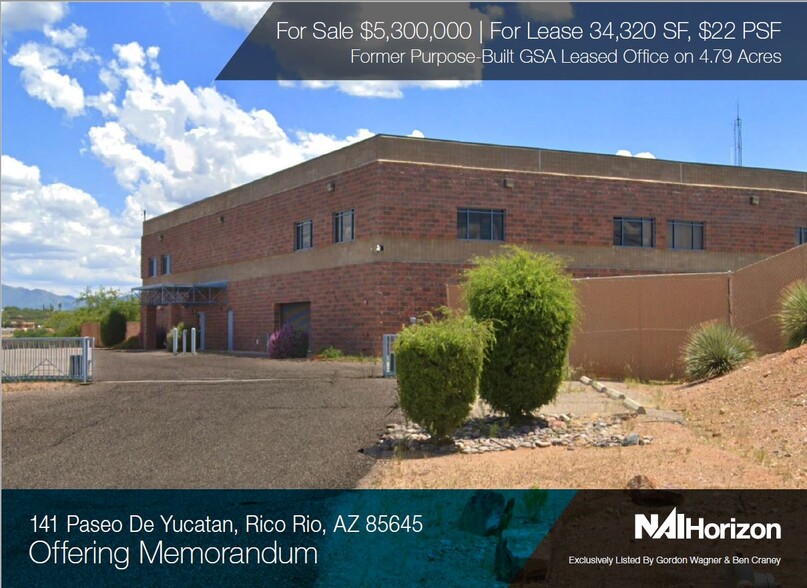 141 Paseo de Yucatan, Rio Rico, AZ for sale - Building Photo - Image 1 of 15