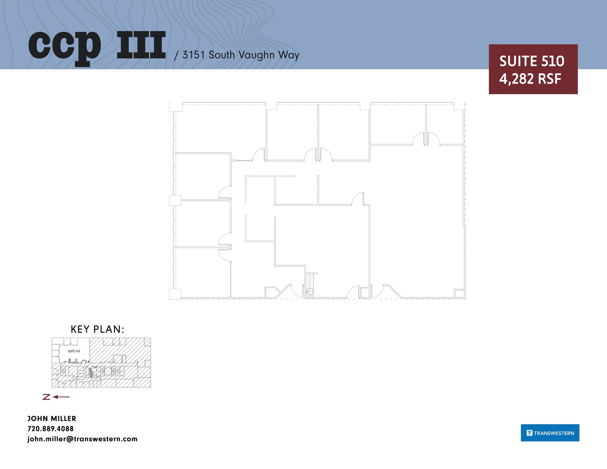 3131 S Vaughn Way, Aurora, CO for lease Site Plan- Image 1 of 2