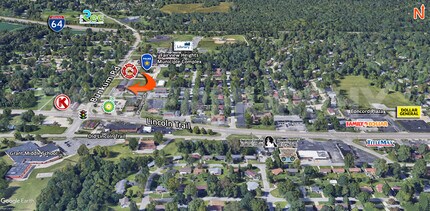 10055 Bunkum Rd, Fairview Heights, IL - AERIAL  map view - Image1