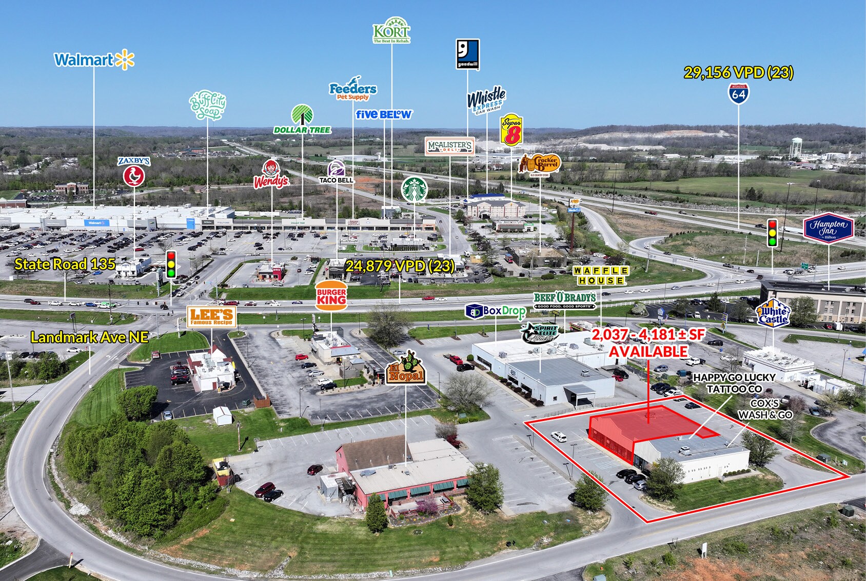 2421 Landmark Way, Corydon, IN for lease Building Photo- Image 1 of 5