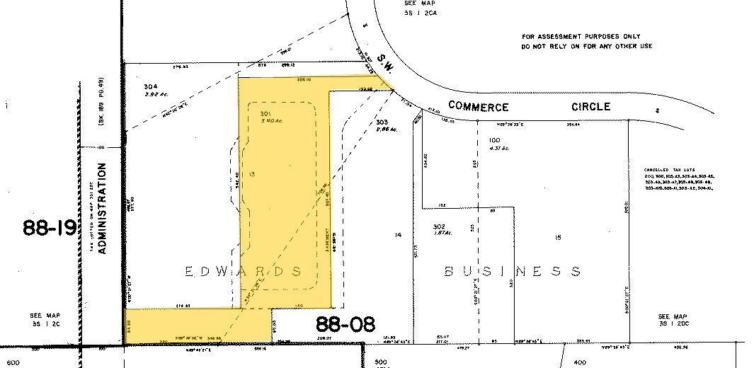 10075 SW Commerce Cir, Wilsonville, OR for sale Plat Map- Image 1 of 1