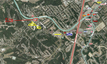 1700-1726 Highway 141, Arnold, MO - AERIAL  map view