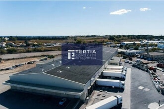 Montpellier - AERIAL  map view