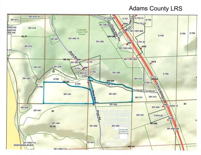 36.61 Acres Highway 13, Wisconsin Dells, WI for sale - Building Photo - Image 2 of 3