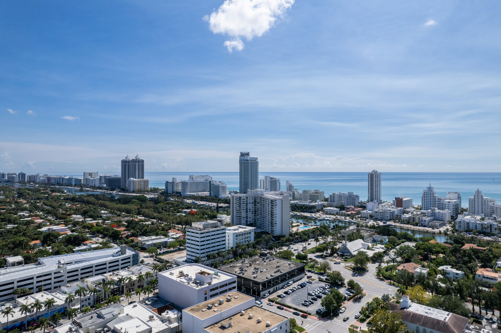 301 Arthur Godfrey Rd, Miami Beach, FL for lease Aerial- Image 1 of 7