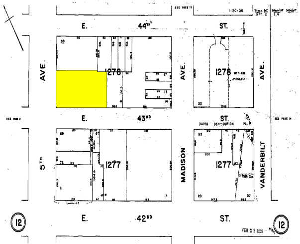 521 Fifth Ave, New York, NY for lease - Plat Map - Image 2 of 21