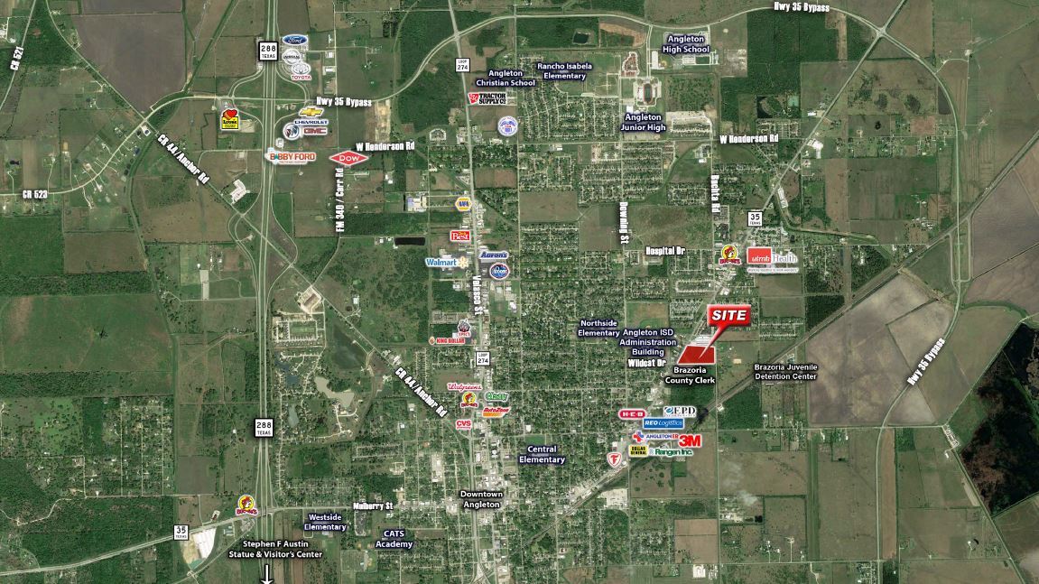 Hwy 35 & Wildcat Dr, Angleton, TX 77515 Land for Sale