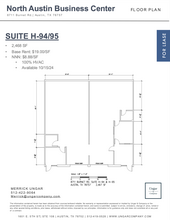 8711 Burnet Rd, Austin, TX for lease Floor Plan- Image 1 of 1