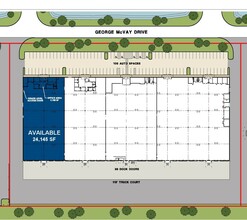 5201 George McVay Dr, McAllen, TX for lease Site Plan- Image 1 of 4