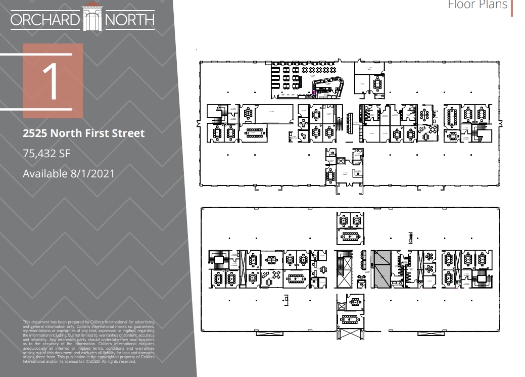 2535 N 1st St, San Jose, CA for lease Floor Plan- Image 1 of 1