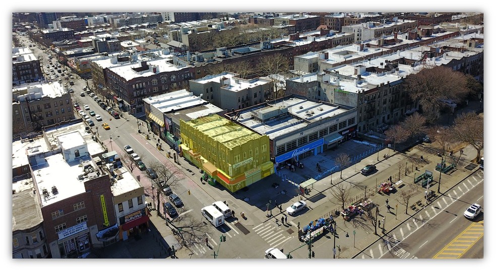 280-288 Utica Ave, Brooklyn, NY for lease - Aerial - Image 3 of 3