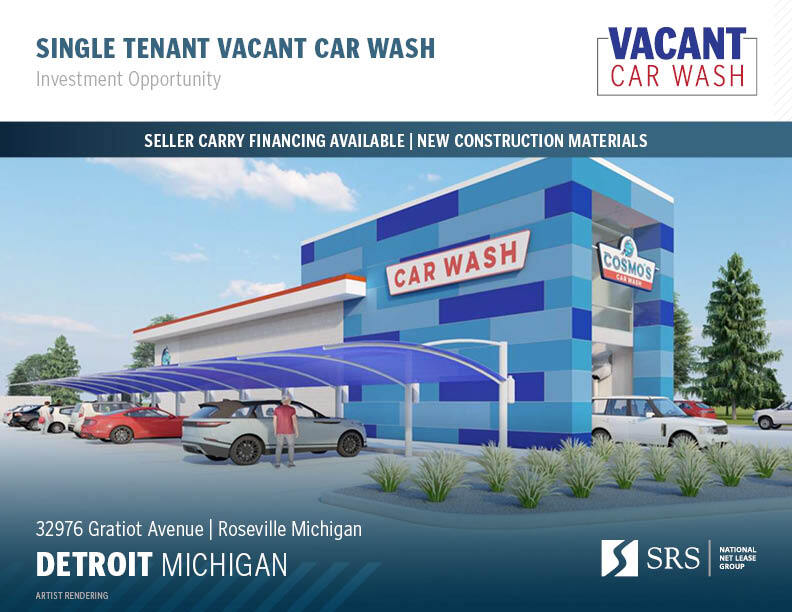 32976 Gratiot Ave, Roseville, MI 48066 Vacant Car Wash New