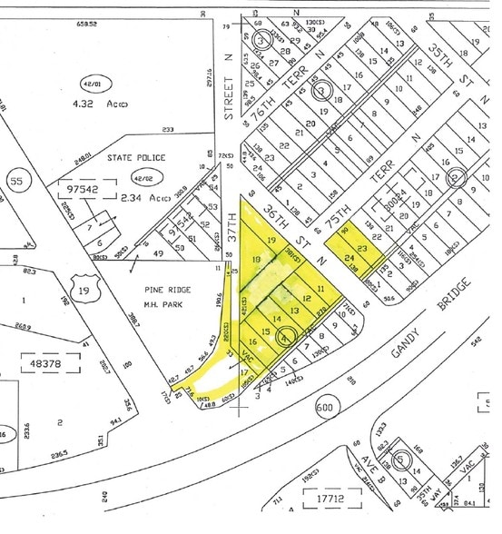 7490 N 36th St, Pinellas Park, FL for lease - Plat Map - Image 2 of 157