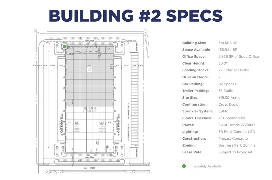 I-94 & Hwy 165, Kenosha, WI for lease - Floor Plan - Image 2 of 2