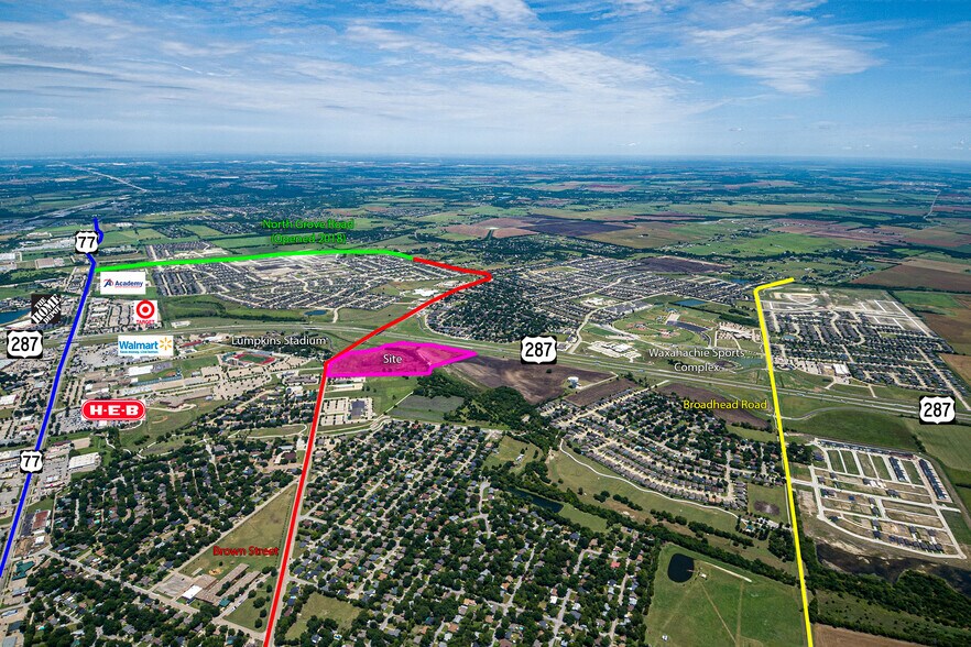Pad-Site Adjacent to QT, Waxahachie, TX for sale - Primary Photo - Image 1 of 1