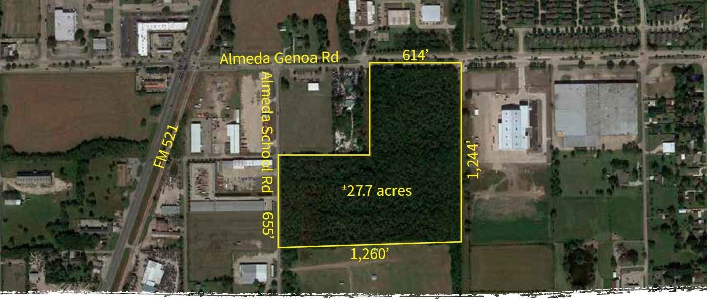322 Almeda Genoa Rd, Houston, TX for sale Aerial- Image 1 of 1