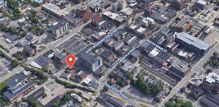 200 S 1st St, Ann Arbor, MI - aerial  map view