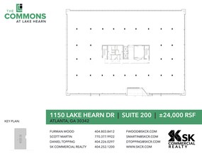 1150 Lake Hearn Dr NE, Atlanta, GA for lease Site Plan- Image 1 of 1