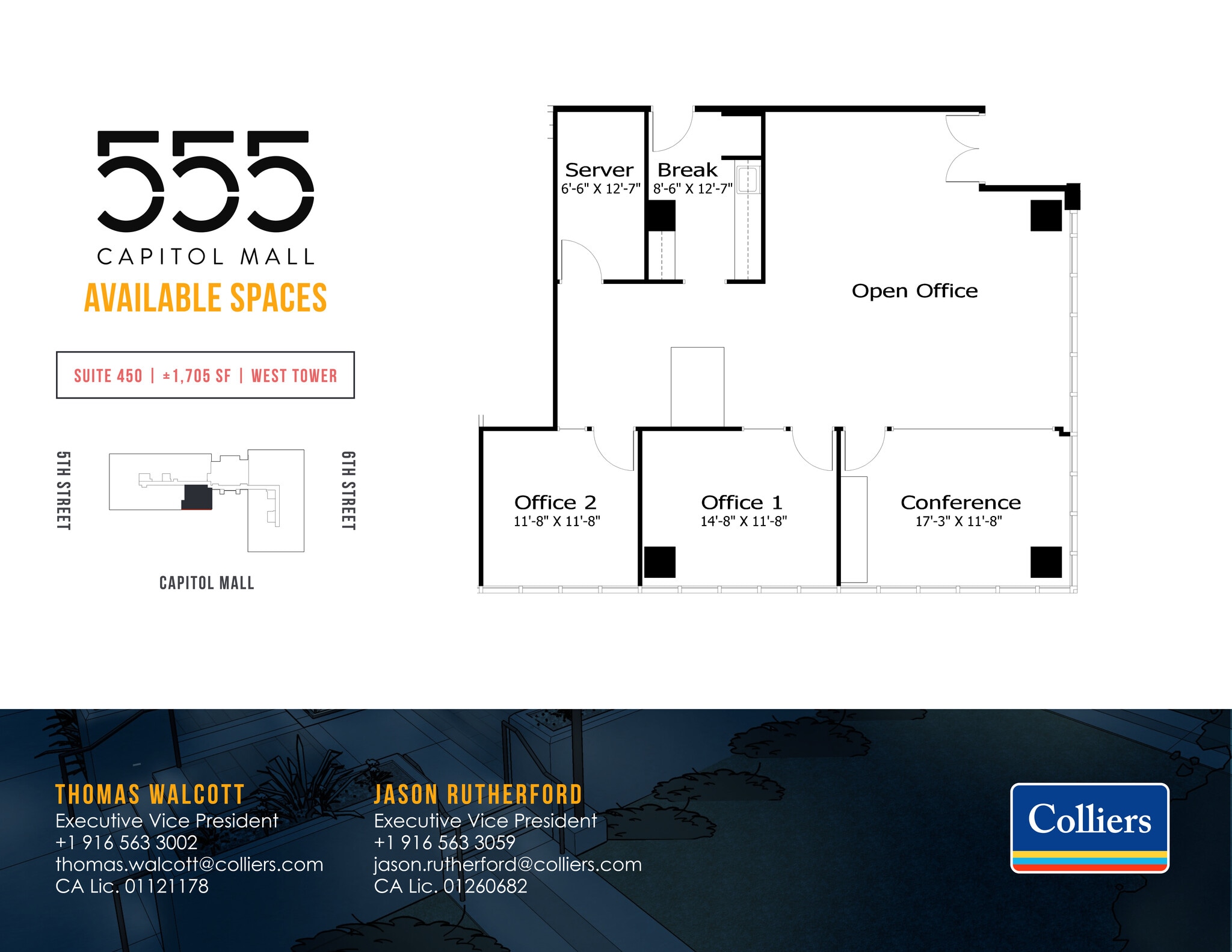 555 Capitol Mall, Sacramento, CA for lease Site Plan- Image 1 of 1