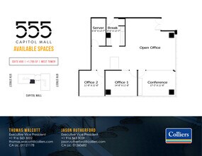 555 Capitol Mall, Sacramento, CA for lease Site Plan- Image 1 of 1