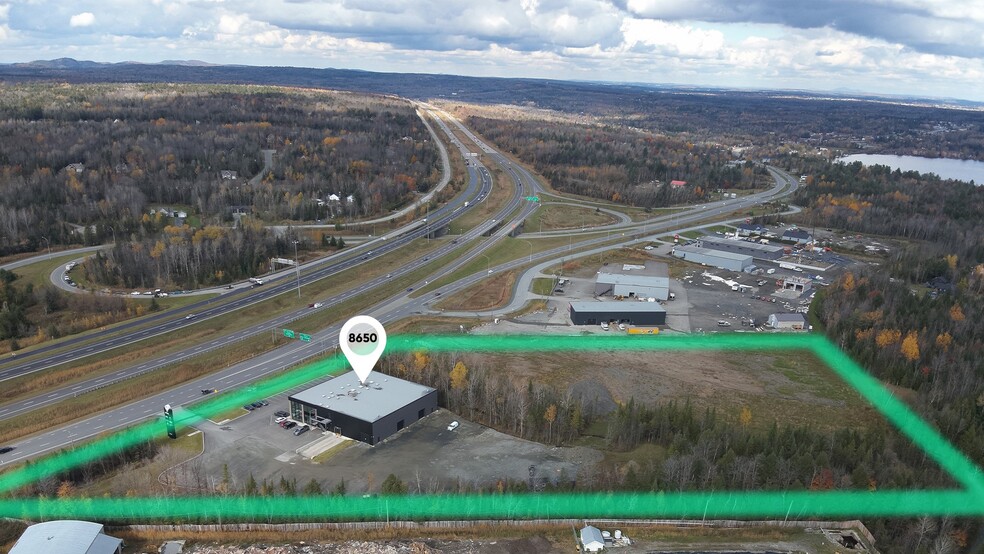 8650 Boul Bourque, Sherbrooke, QC for lease - Aerial - Image 2 of 2