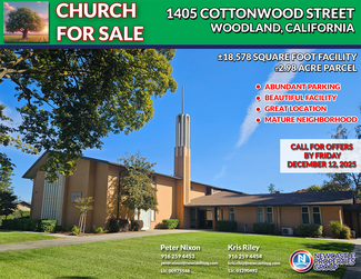 More details for 1405 Cottonwood St, Woodland, CA - Specialty for Sale