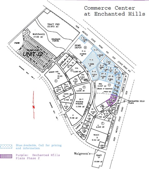 Jager Dr NE, Rio Rancho, NM for sale - Plat Map - Image 2 of 2