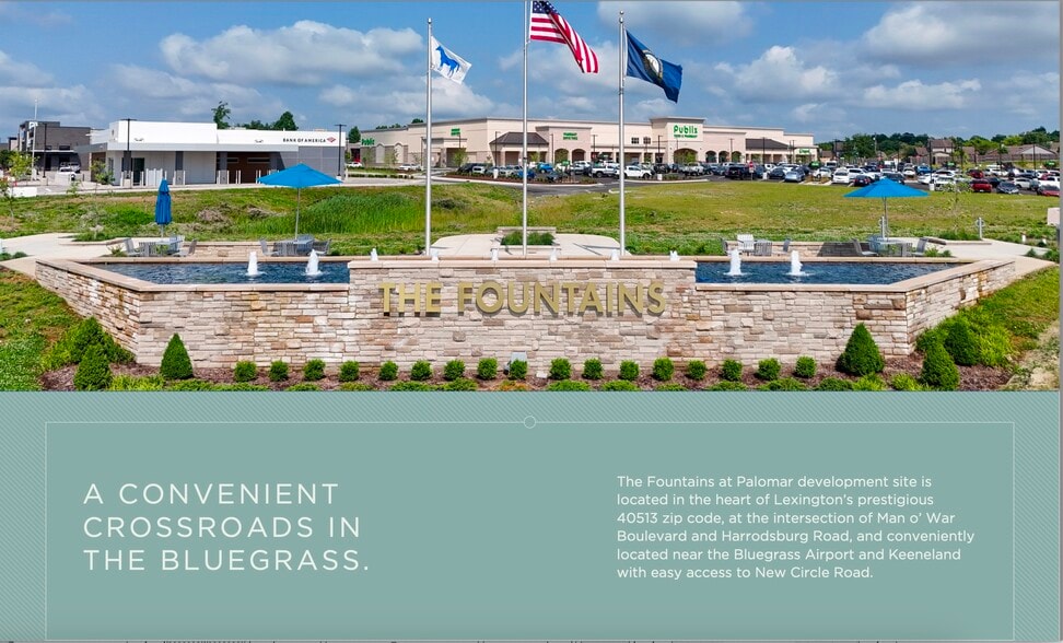 Man o' War Blvd and Harrodsburg Rd, Lexington, KY for lease - Building Photo - Image 1 of 7