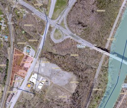 7077 Big Beaver Blvd, Beaver Falls, PA - aerial  map view