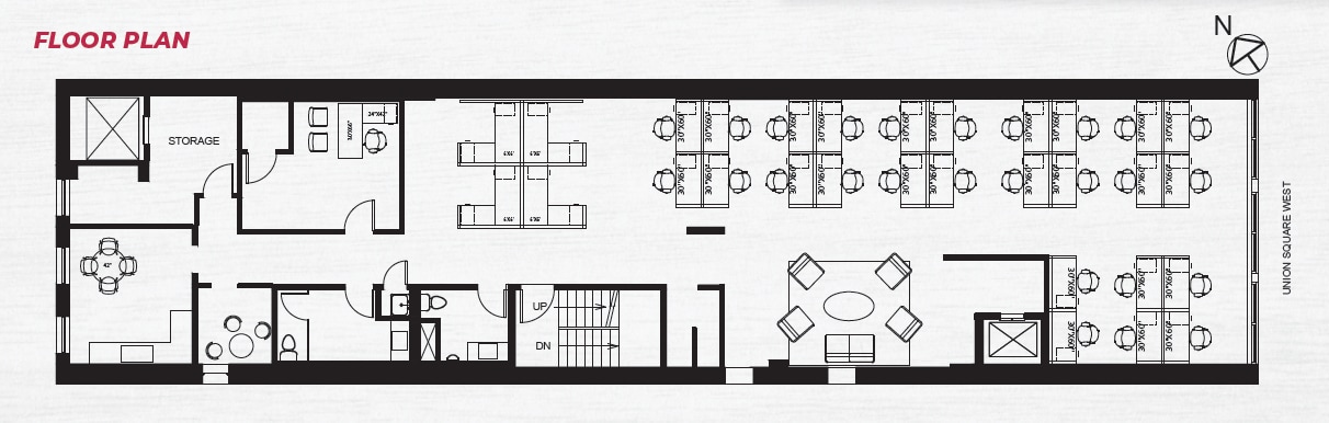 37 Union Sq W, New York, NY for lease Floor Plan- Image 1 of 16