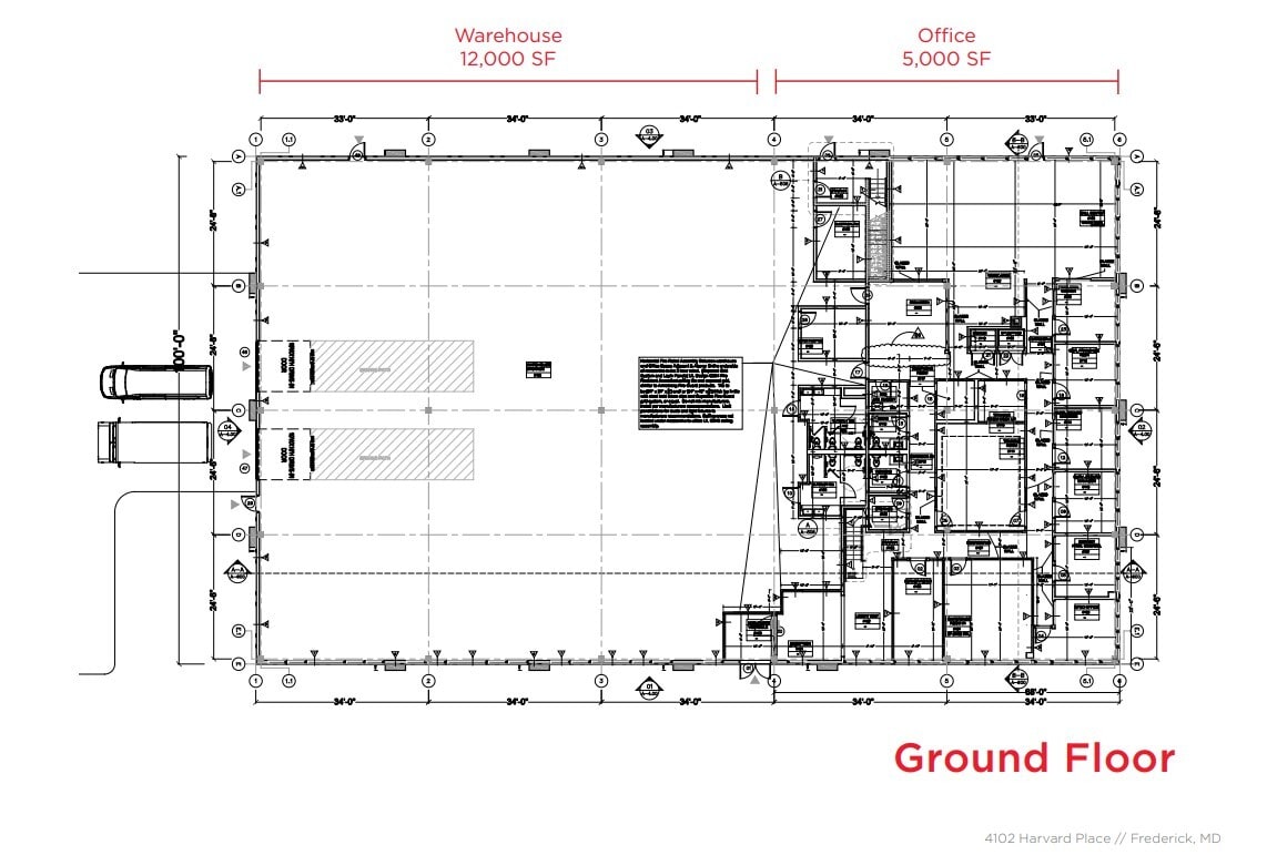 4102 Harvard Pl, Frederick, MD for lease Floor Plan- Image 1 of 10