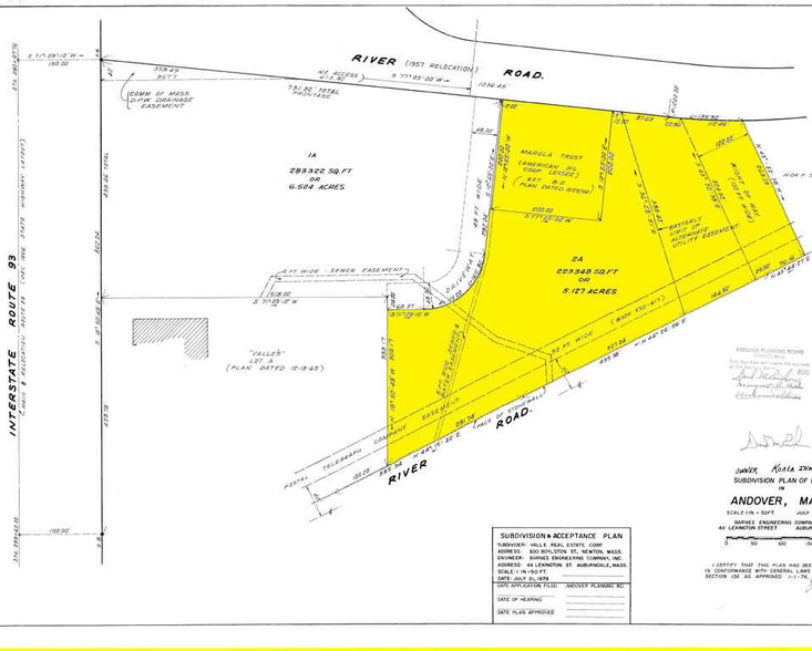 138 River Rd, Andover, MA for lease - Plat Map - Image 2 of 25