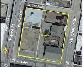 117 S Pierce St, Amarillo, TX - aerial  map view