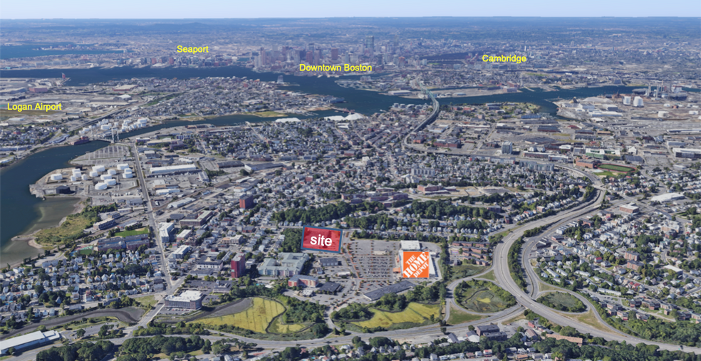 121 Webster Ave, Chelsea, MA for lease - Aerial - Image 3 of 8