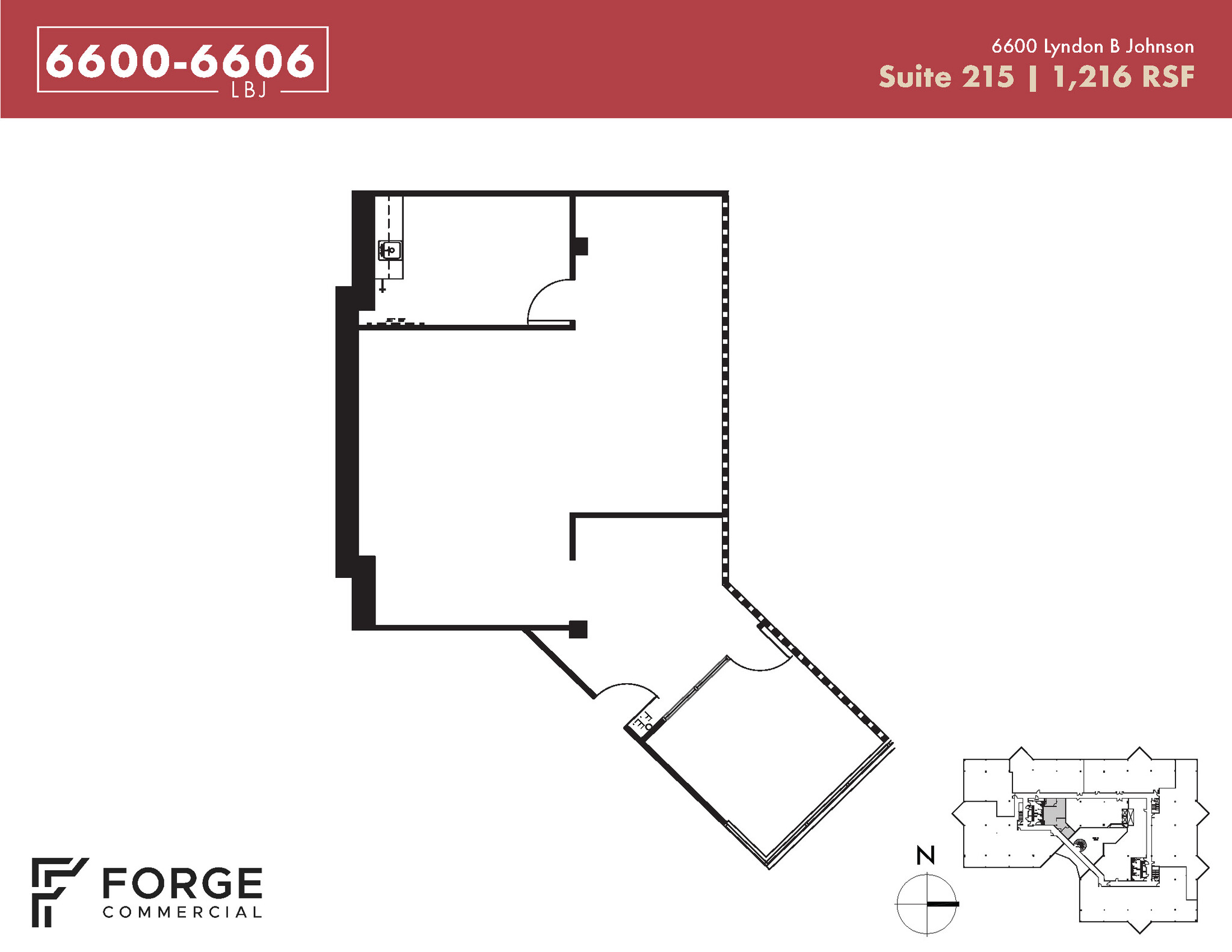 6600 Lyndon B Johnson Fwy, Dallas, TX for lease Floor Plan- Image 1 of 1