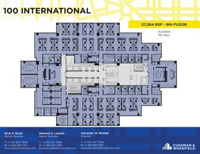 100 International Dr, Baltimore, MD for lease Floor Plan- Image 1 of 1