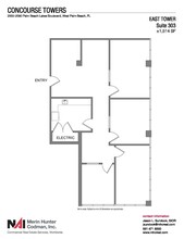 2090 Palm Beach Lakes Blvd, West Palm Beach, FL for lease Floor Plan- Image 1 of 5