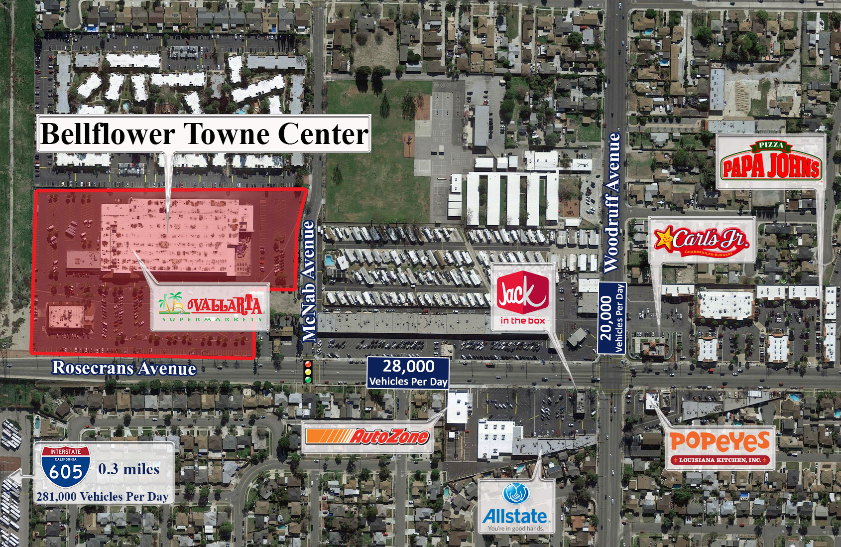 10400-10408 Rosecrans Ave, Bellflower, CA for lease Building Photo- Image 1 of 3