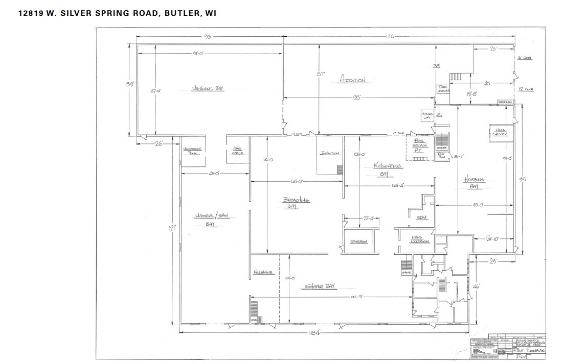 12819 W Silver Spring Dr, Butler, WI for sale Floor Plan- Image 1 of 2