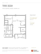 3550 N Central Ave, Phoenix, AZ for lease Floor Plan- Image 1 of 1